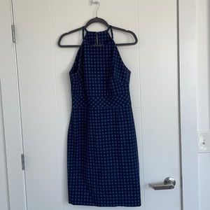 BR Halter Stretch Work Dress